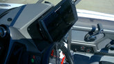 Ranger FS single dash mount custom fish finder mount.